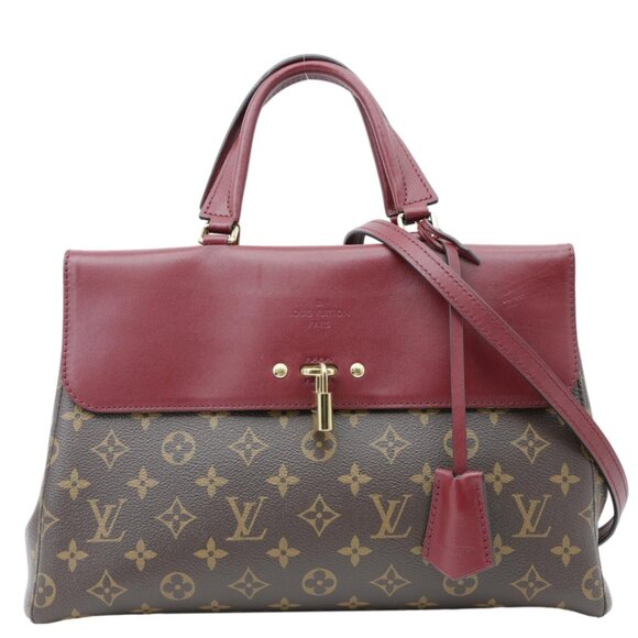 Louis Vuitton  Venus Monogram Canvas 2way Shoulder Bag Maroon - Picture 1 of 15